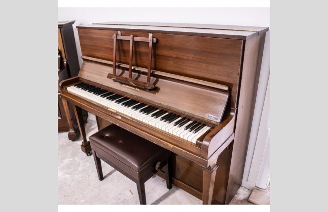 Used John Brinsmead Mahogany Upright Piano Sold As Seen Bargain - Image 4